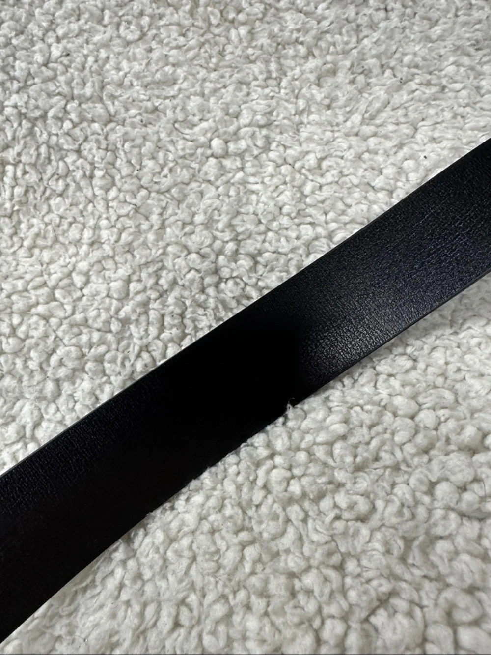 NWOT Black Rachet Belt,Vegan Leather Sleek Matte Black, Silver accent Buckle 48